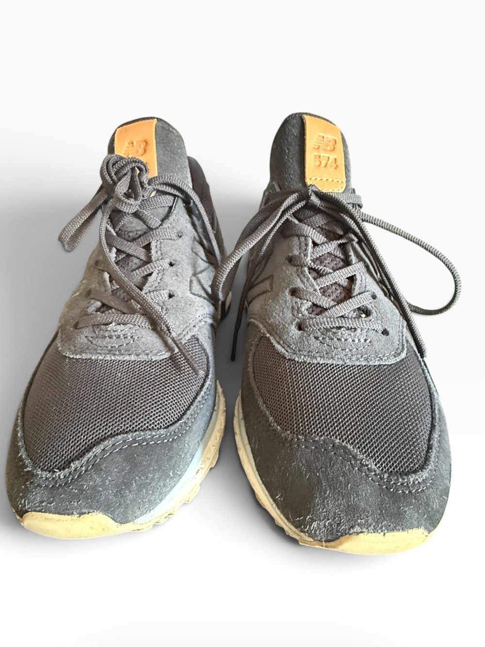 New Balance Women Gray Athletic Sneakers